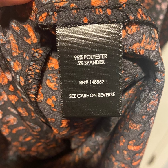 Copper spot blouse with long sleeves - Picture 4 of 5